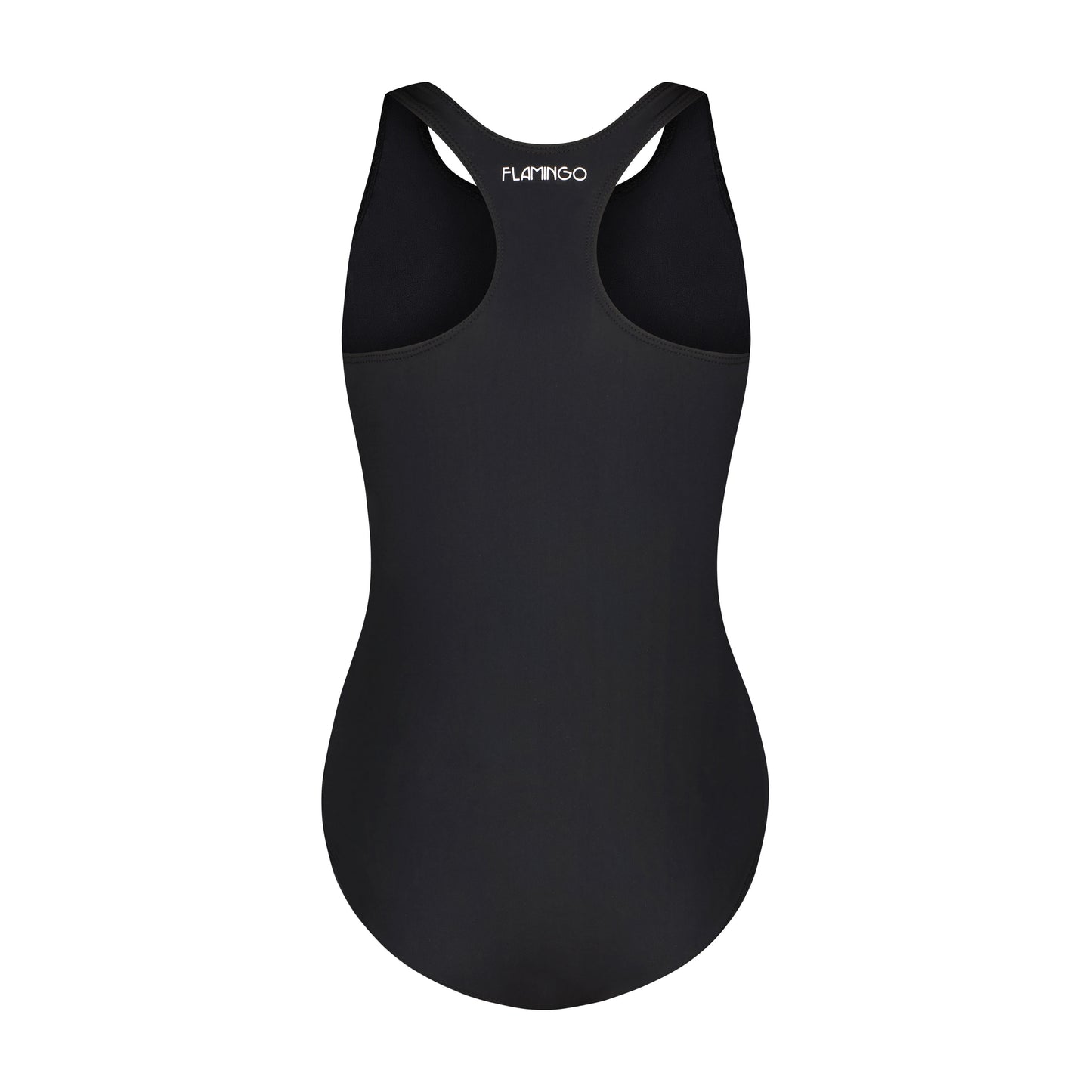 Flamingo Girls One Piece Bathing Suit - Print