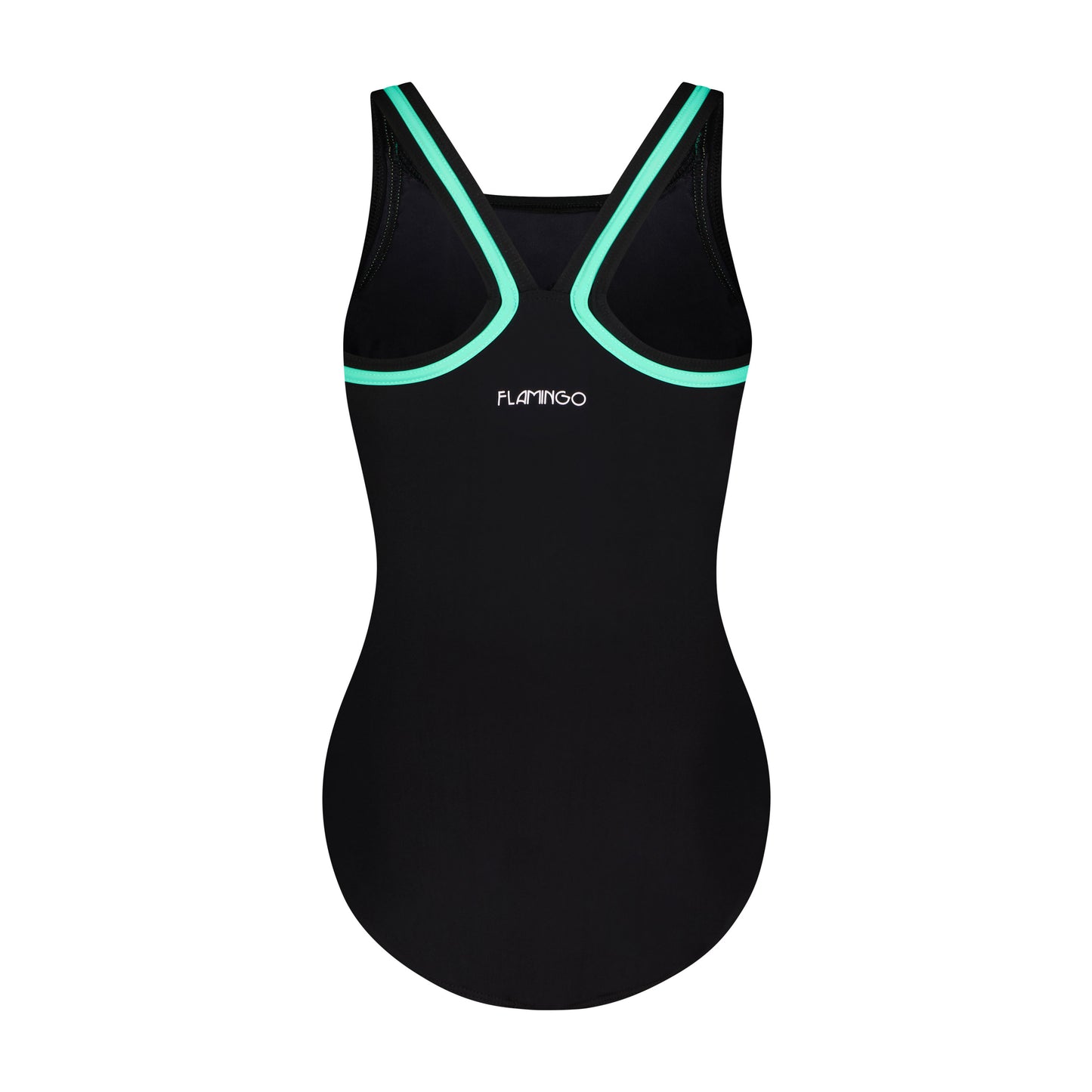 Flamingo Teen One Piece Jade Trim