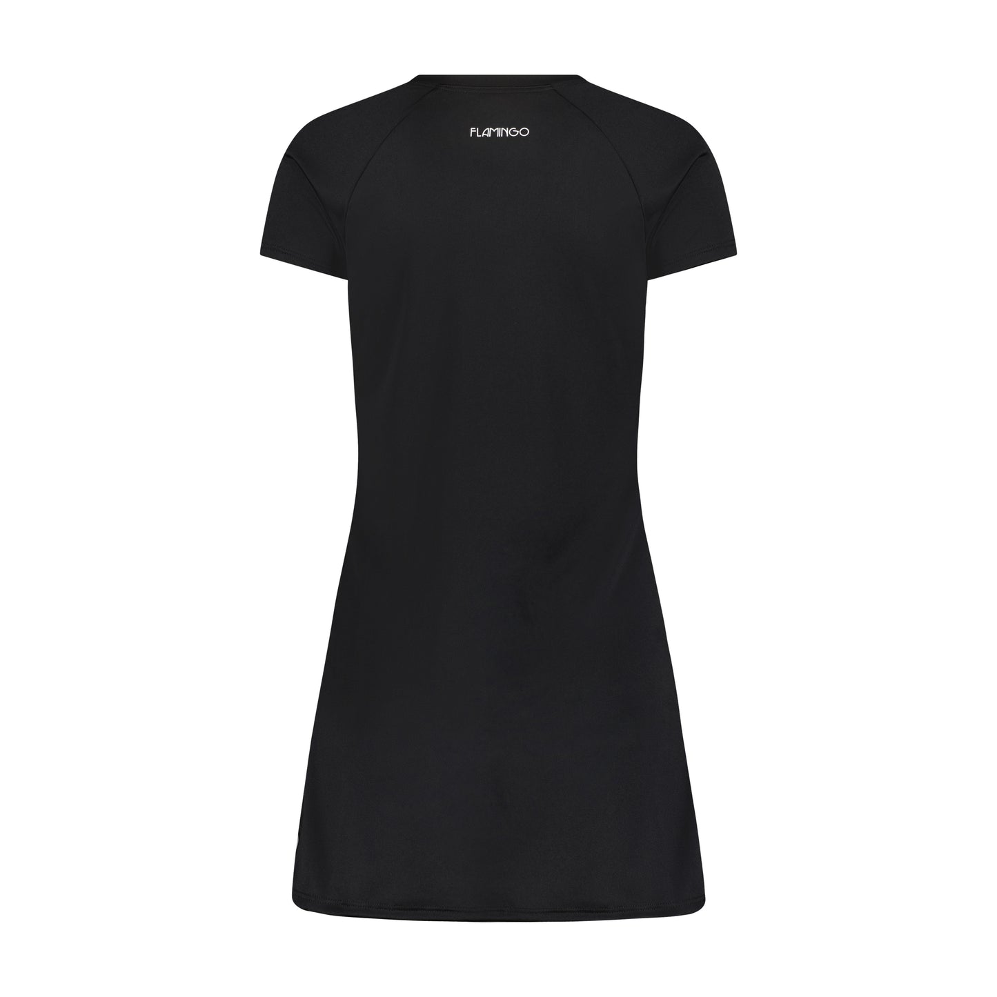 Flamingo Short Sleeve Swim Tunic - Royal Blue