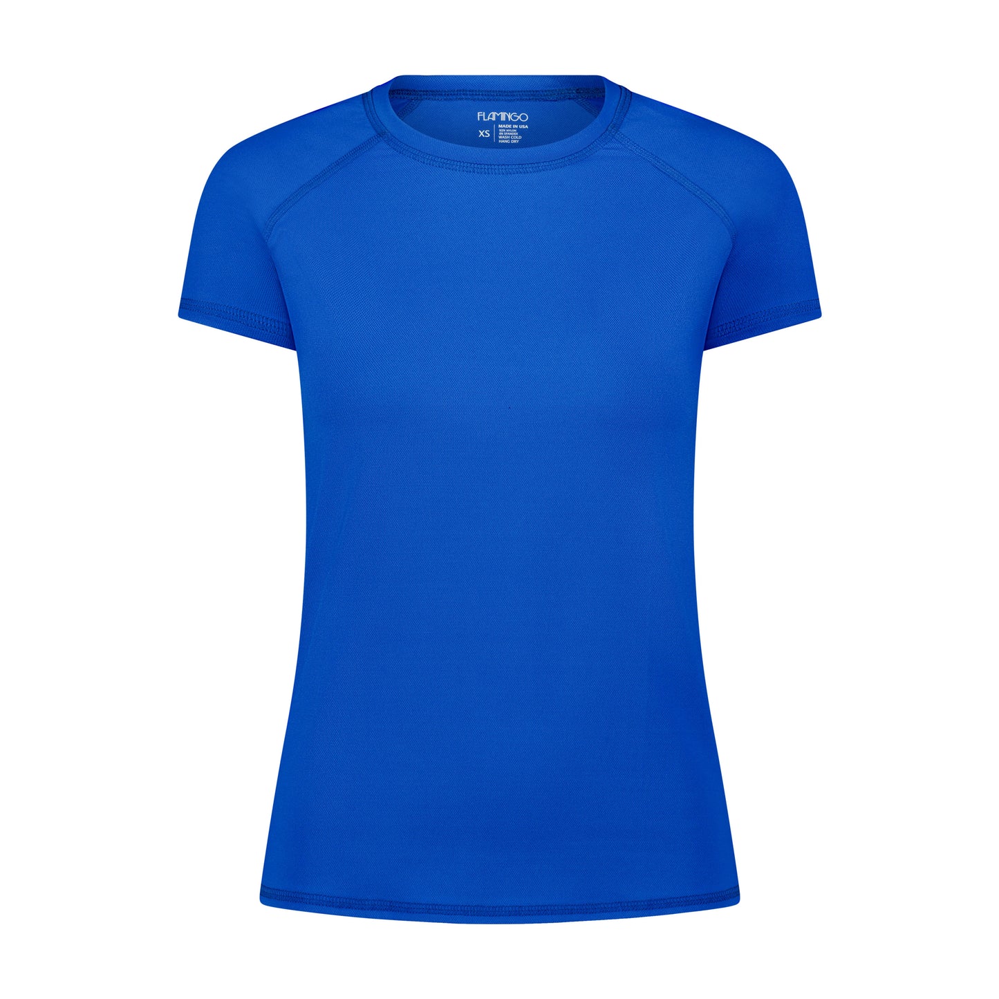 Flamingo Royal Mesh Short Sleeve Tee