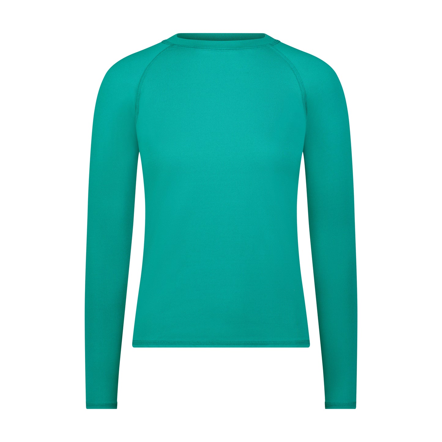 Flamingo Mesh Crew Neck Long-Sleeve Rash Guard