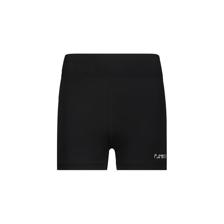 Flamingo Teen Shorts Black 10.5 inch
