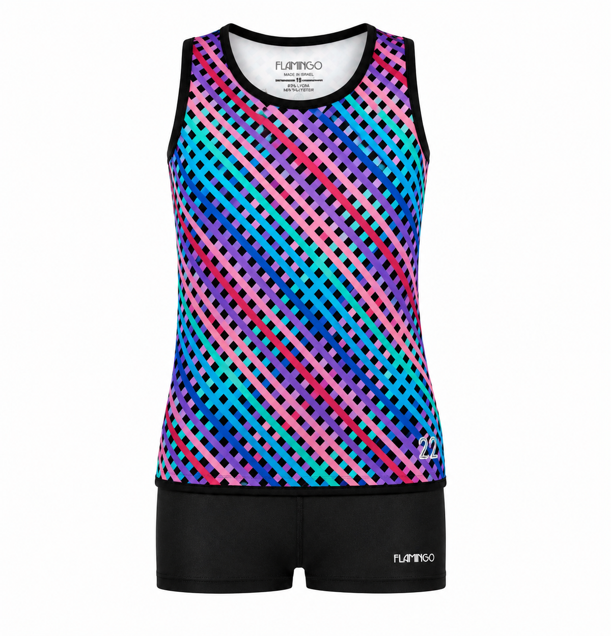Flamingo Girls Signature 2ZS Set with Shorts - Print