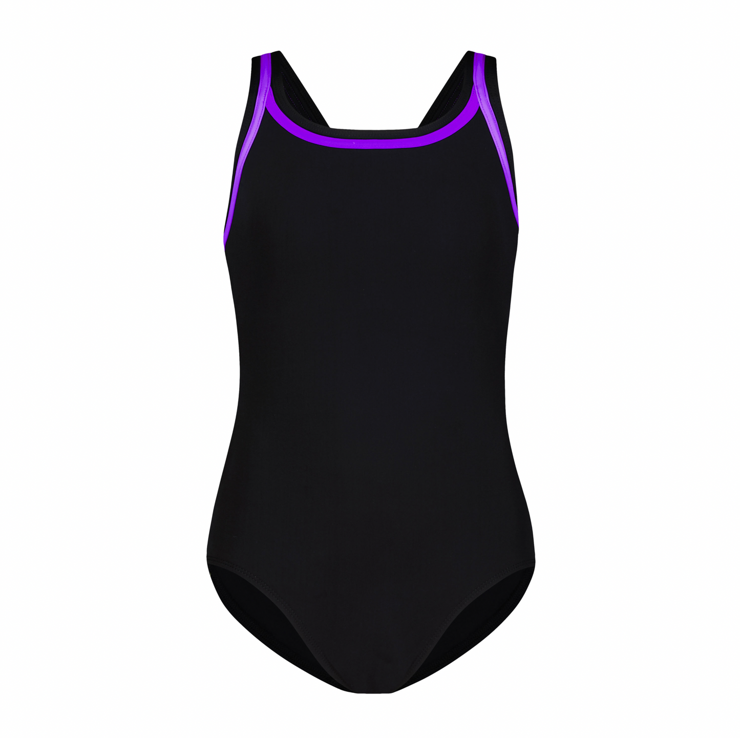 Flamingo Teen One Piece BK/PRL Trim