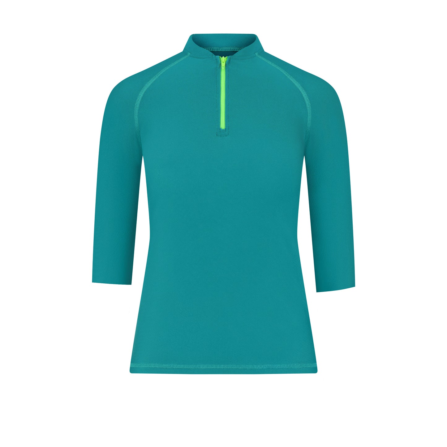 Flamingo Girls Green Mesh Half Zip
