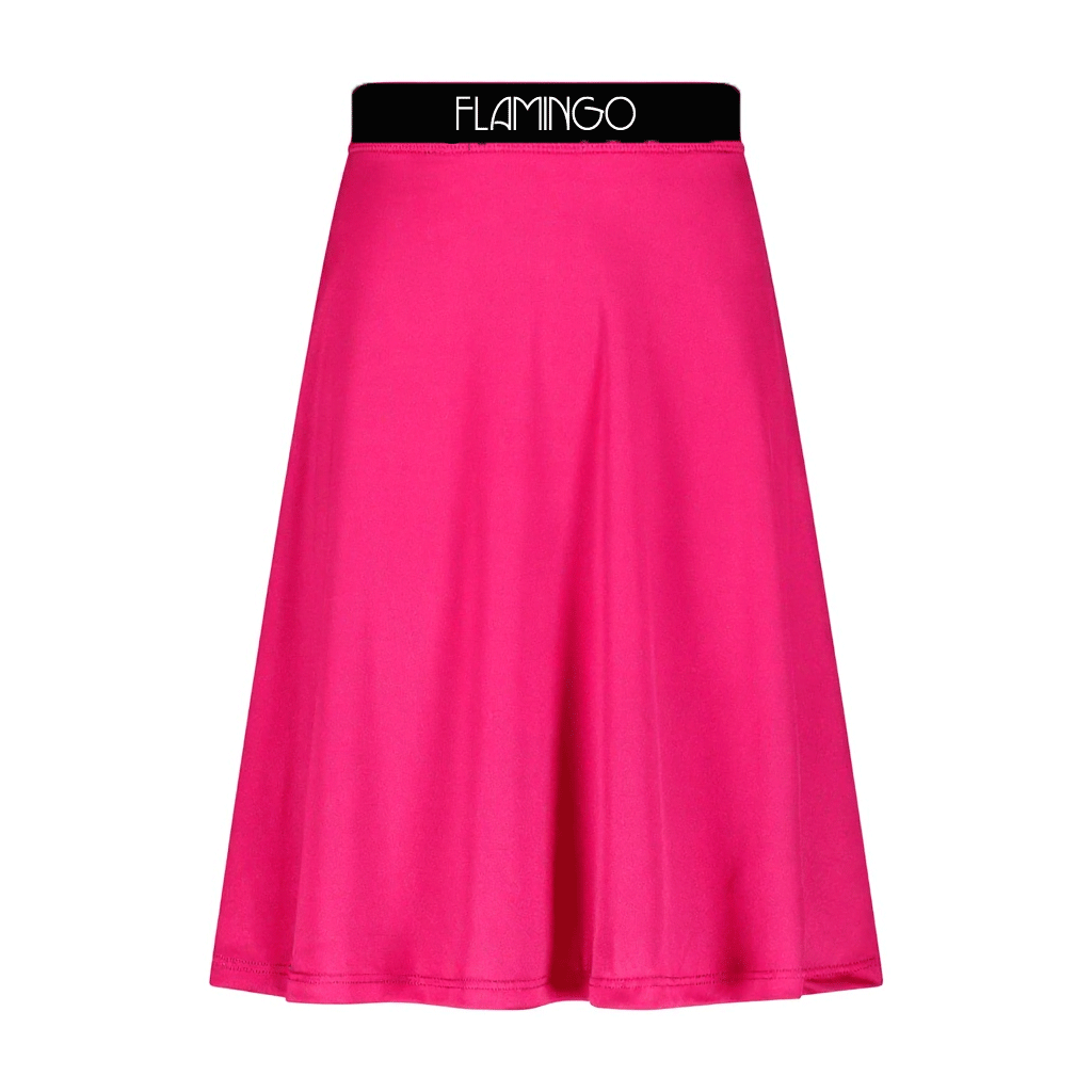 Flamingo Girls Pink Mesh Skirt