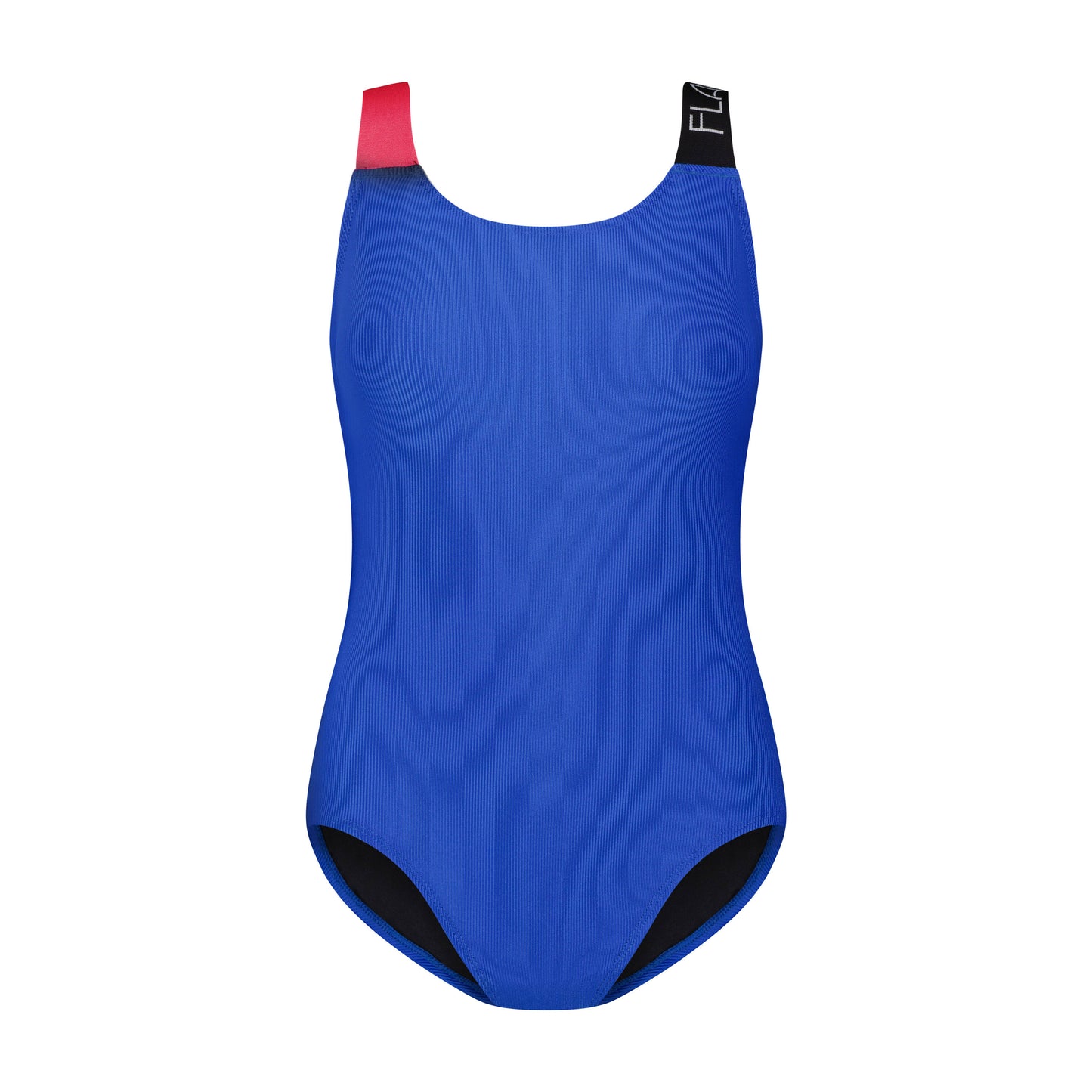 Flamingo Ribbed Logo Suit Royal/CO Strap