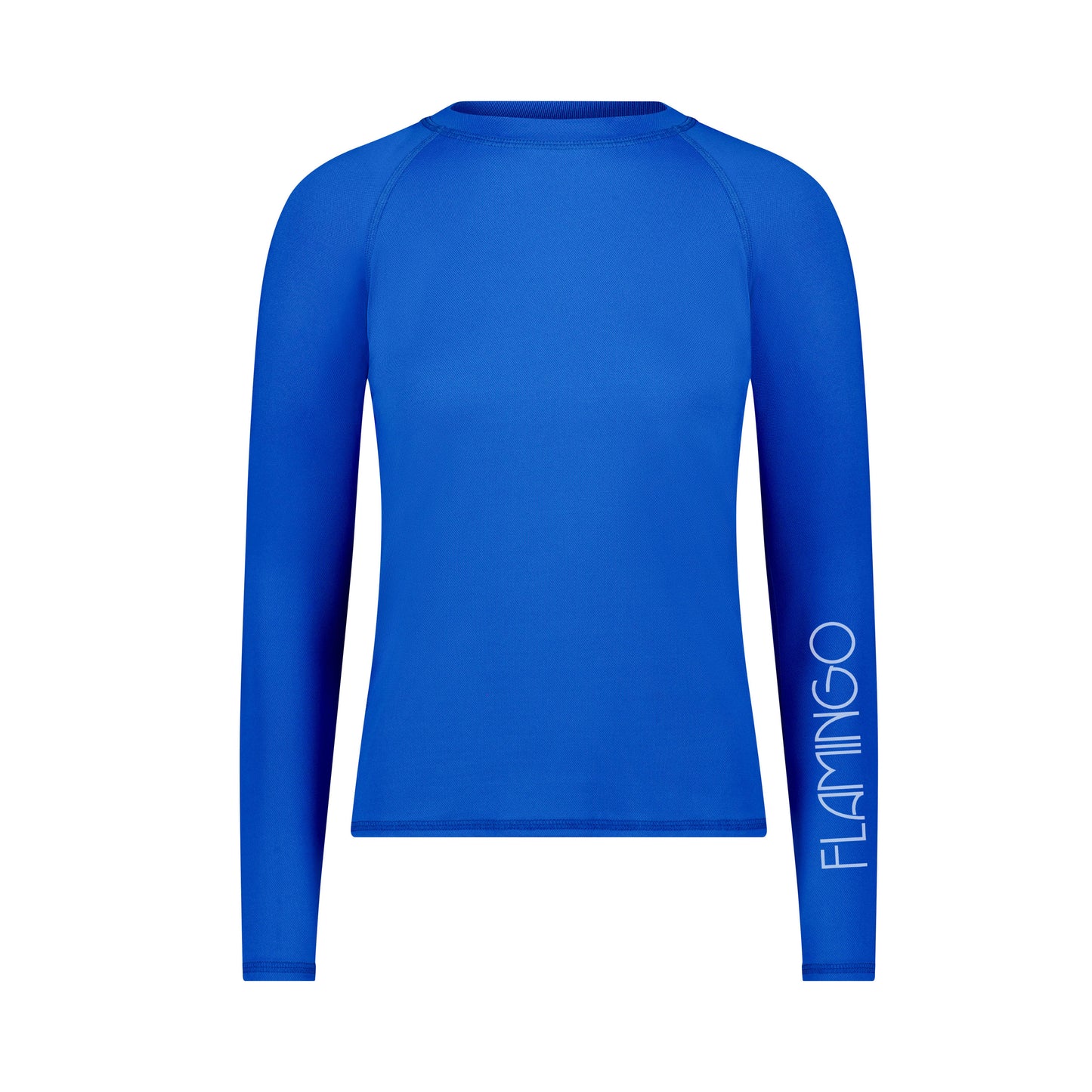 Flamingo Royal Mesh Long Sleeve Tee