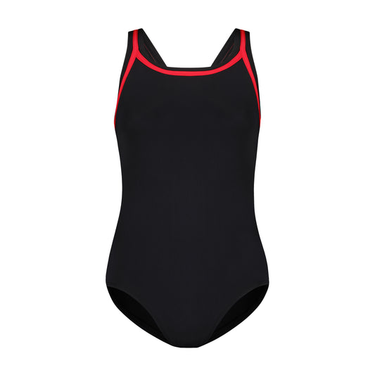 Flamingo Teen One Piece Red Trim