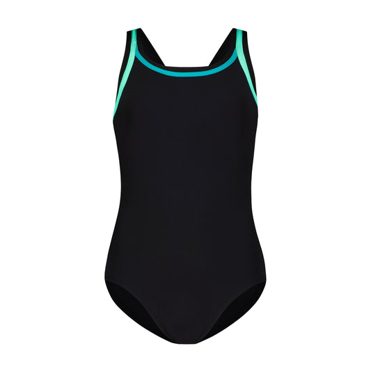 Flamingo Teen One Piece Jade Trim