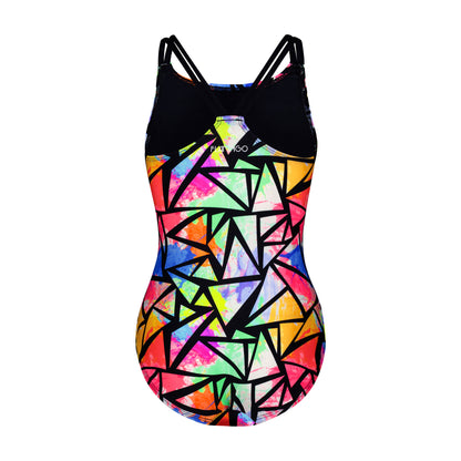 Flamingo Girls Double Strap Print 25