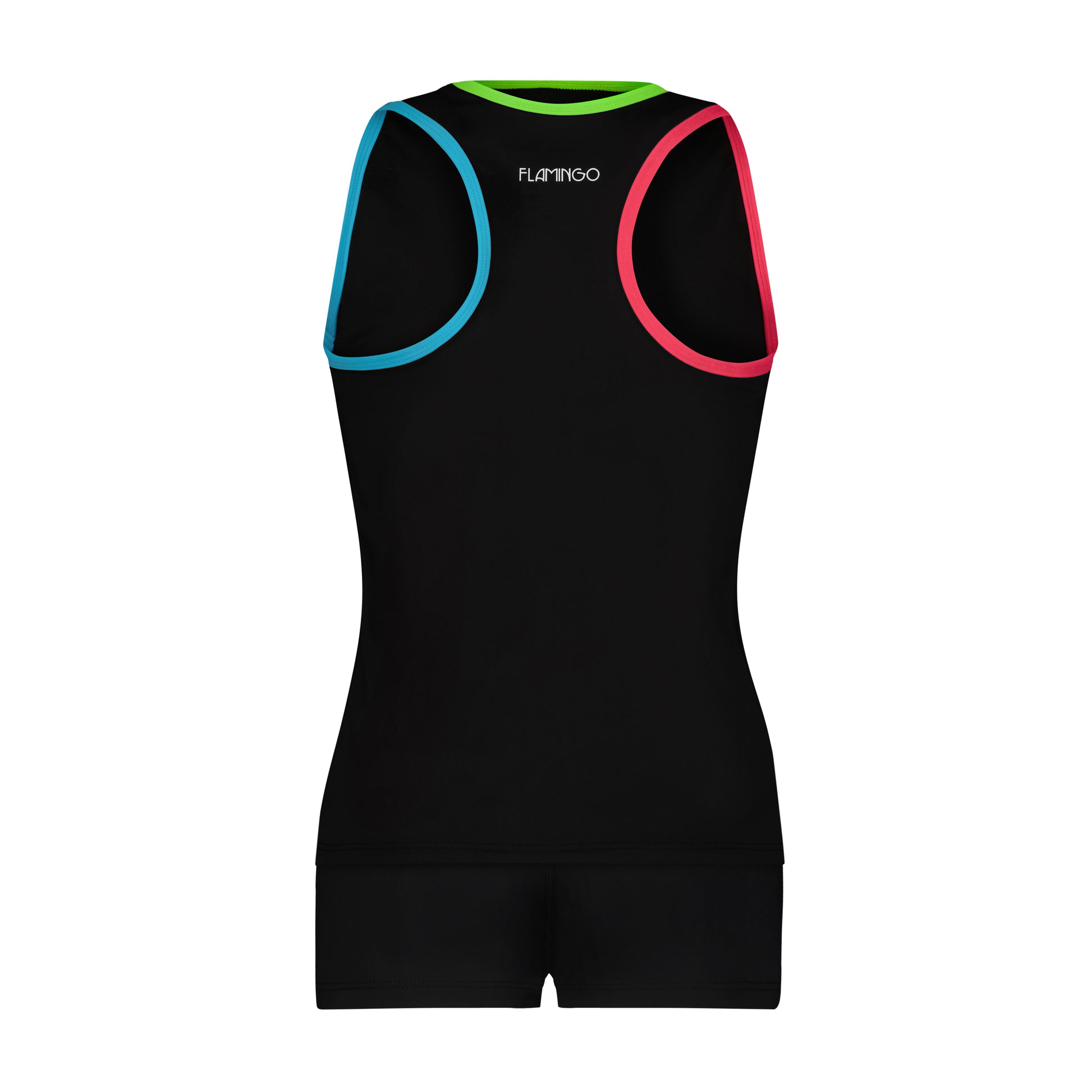 Girls Signature 2Z with Shorts Multi - Flamingo