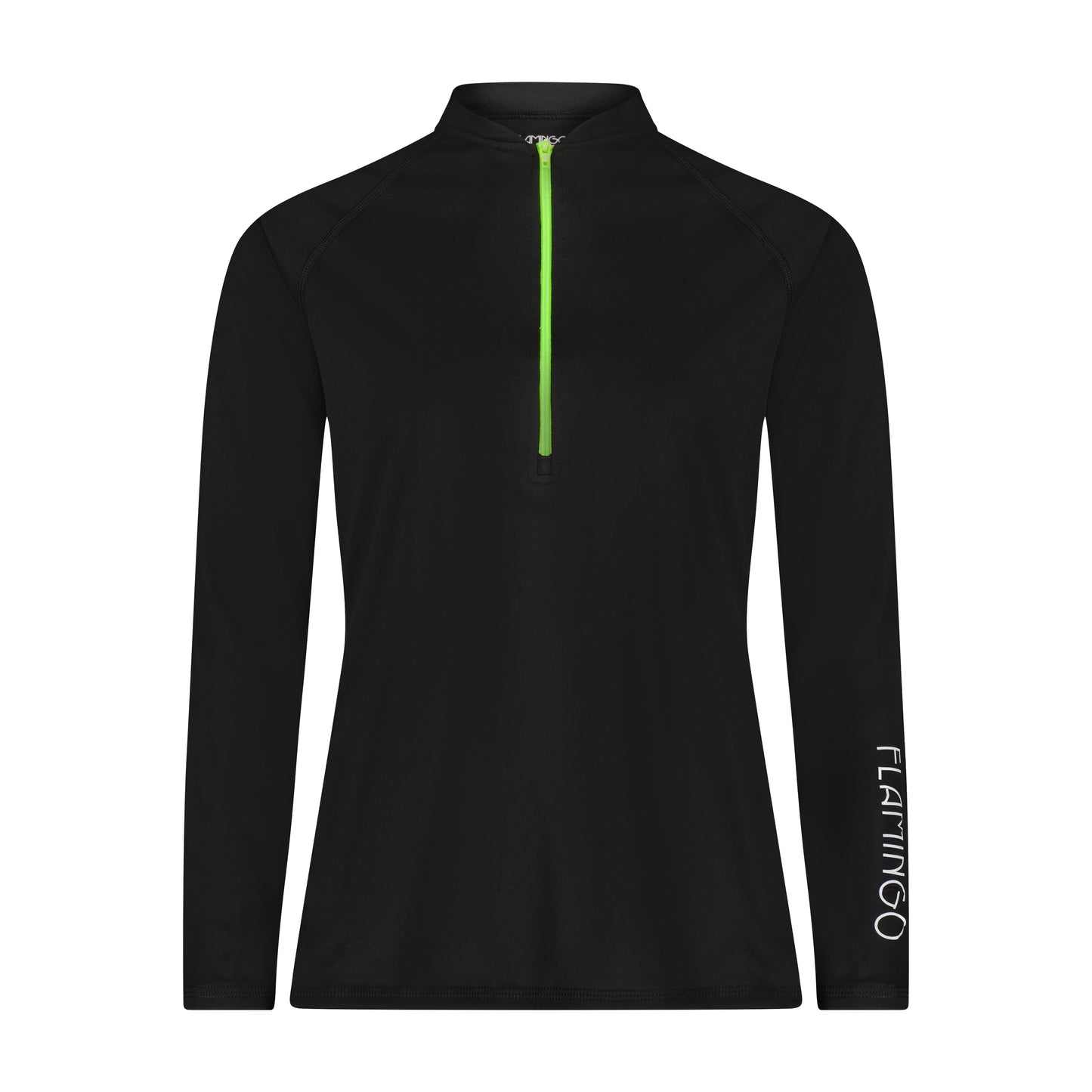 Flamingo Half Zip Logo Top