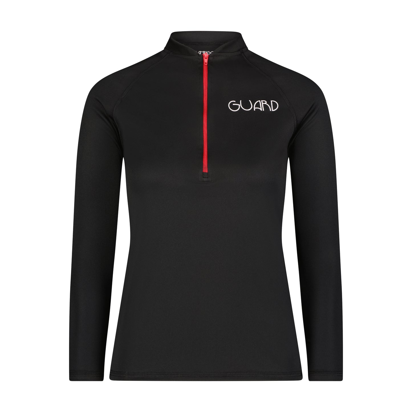 Flamingo Half Zip Logo Top