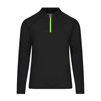 Flamingo Girls Half Zip Logo Top