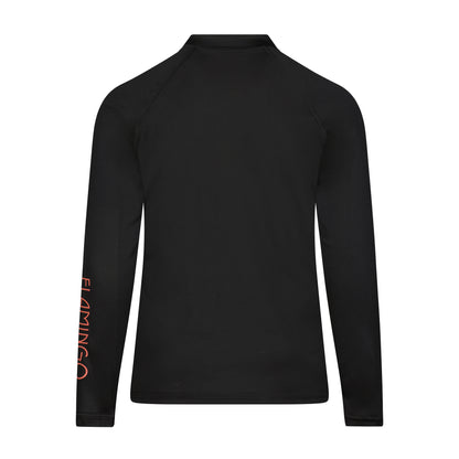 Flamingo Girls Half Zip Logo Top