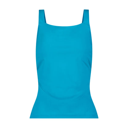 Flamingo  Ruched 2Z Top - Aqua