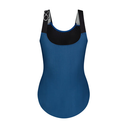 Flamingo Ribbed Logo Suit 25 - Royal Blue