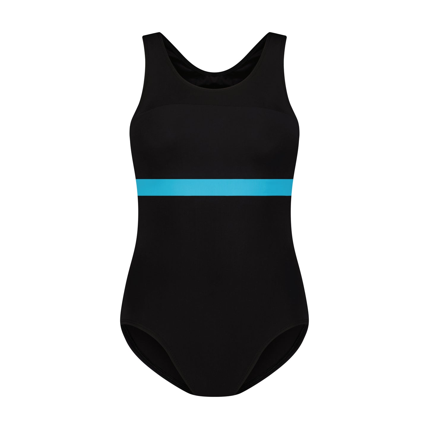 Flamingo One Piece Color Block Swimsuit