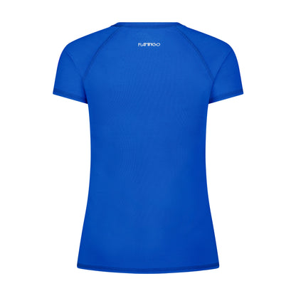 Flamingo Royal Mesh Short Sleeve Tee