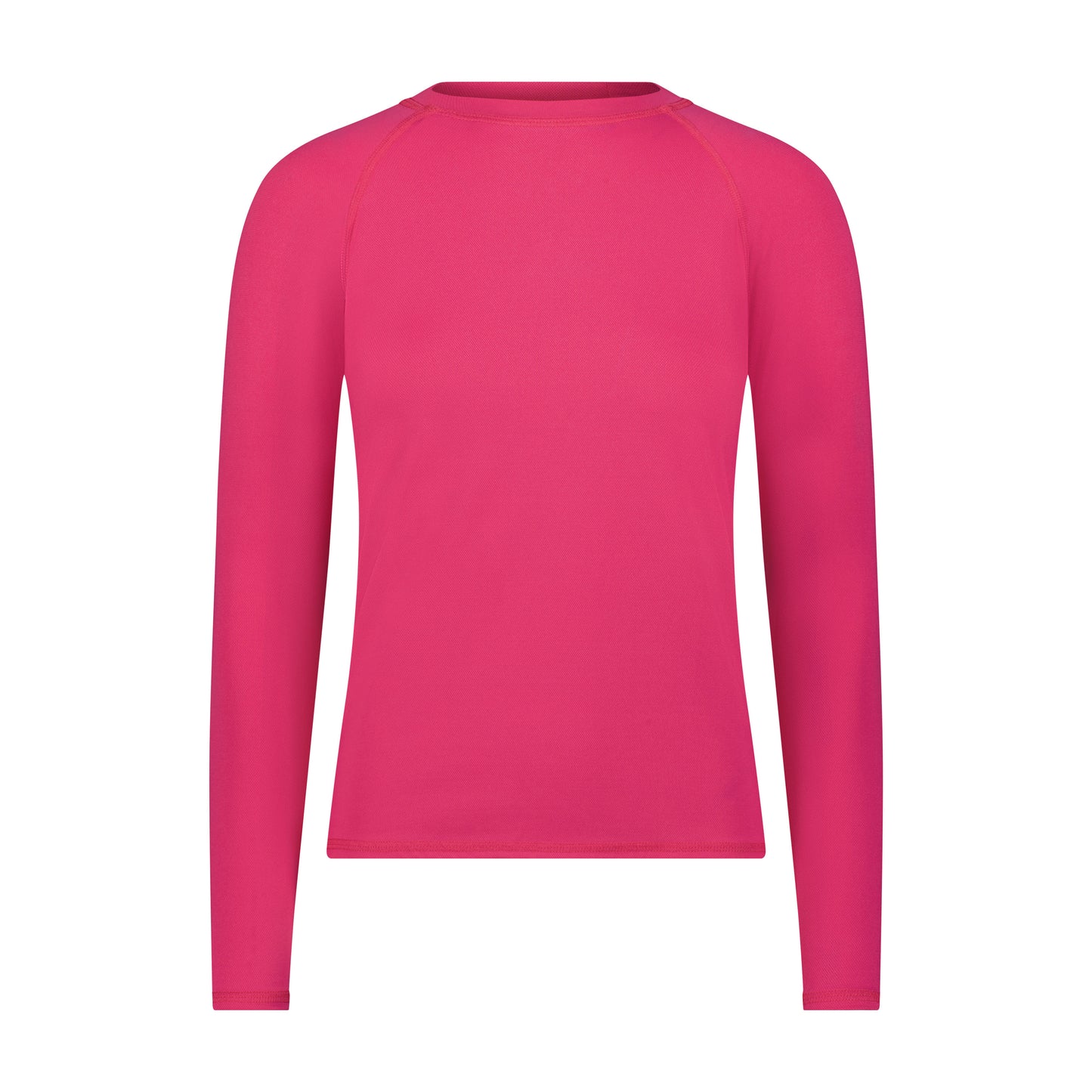 Flamingo Mesh Crew Neck Long-Sleeve Rash Guard