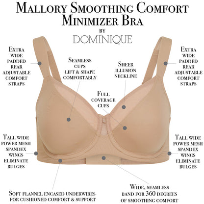 Dominique 7088 Mallory Minimizer Bra