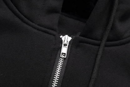 Kid's Heavy Fur Lined Sweatshirt- Striped Band