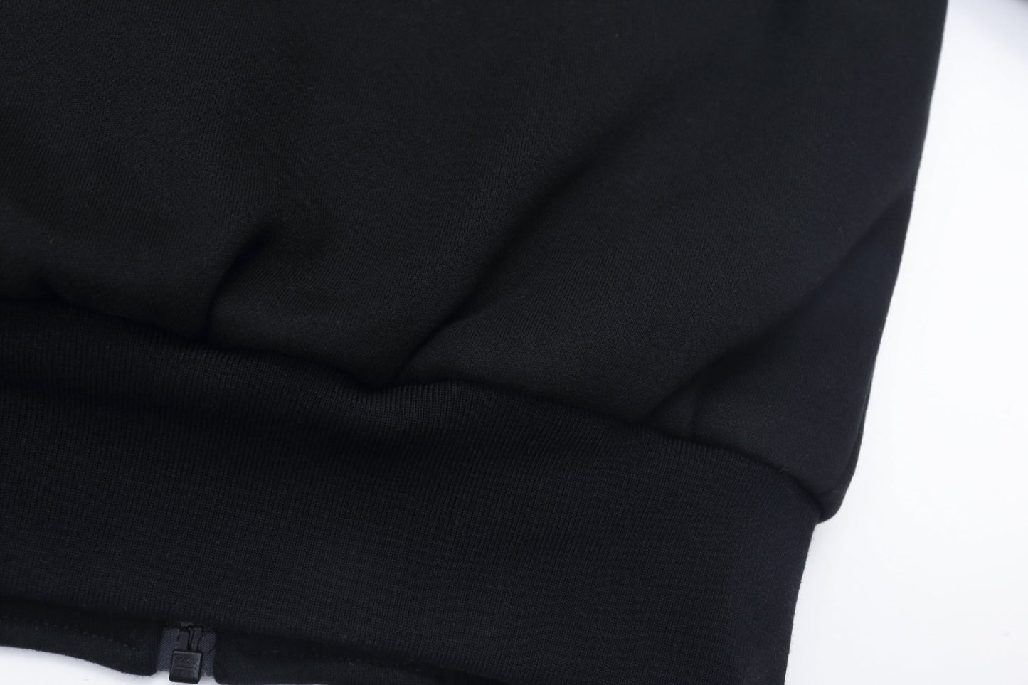 Men's Heavy Fur Lined Sweatshirt - Grey Fur