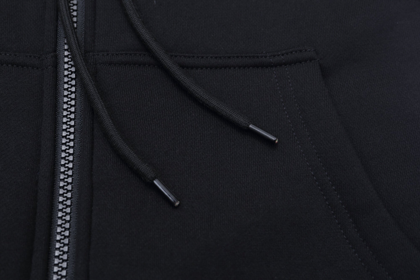 Men's Heavy Fur Lined Sweatshirt - Grey Fur