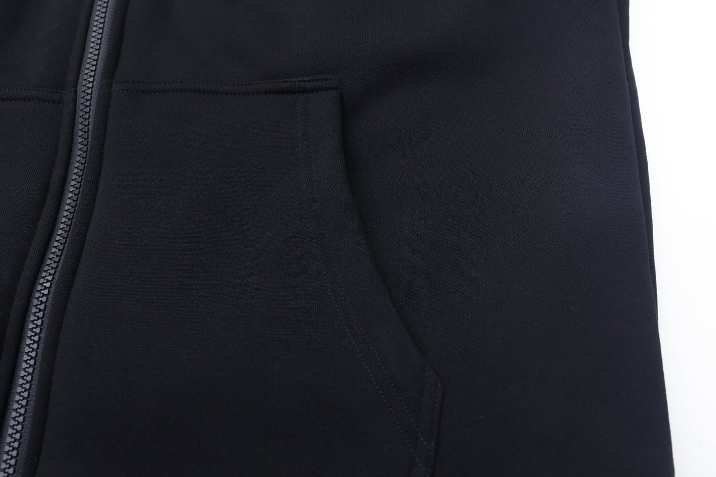 Men's Heavy Fur Lined Sweatshirt - Grey Fur