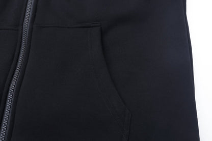 Men's Heavy Fur Lined Sweatshirt - Grey Fur