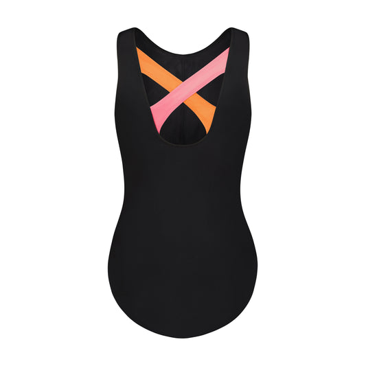 Flamingo Teen Criss Cross One Piece OR/CO